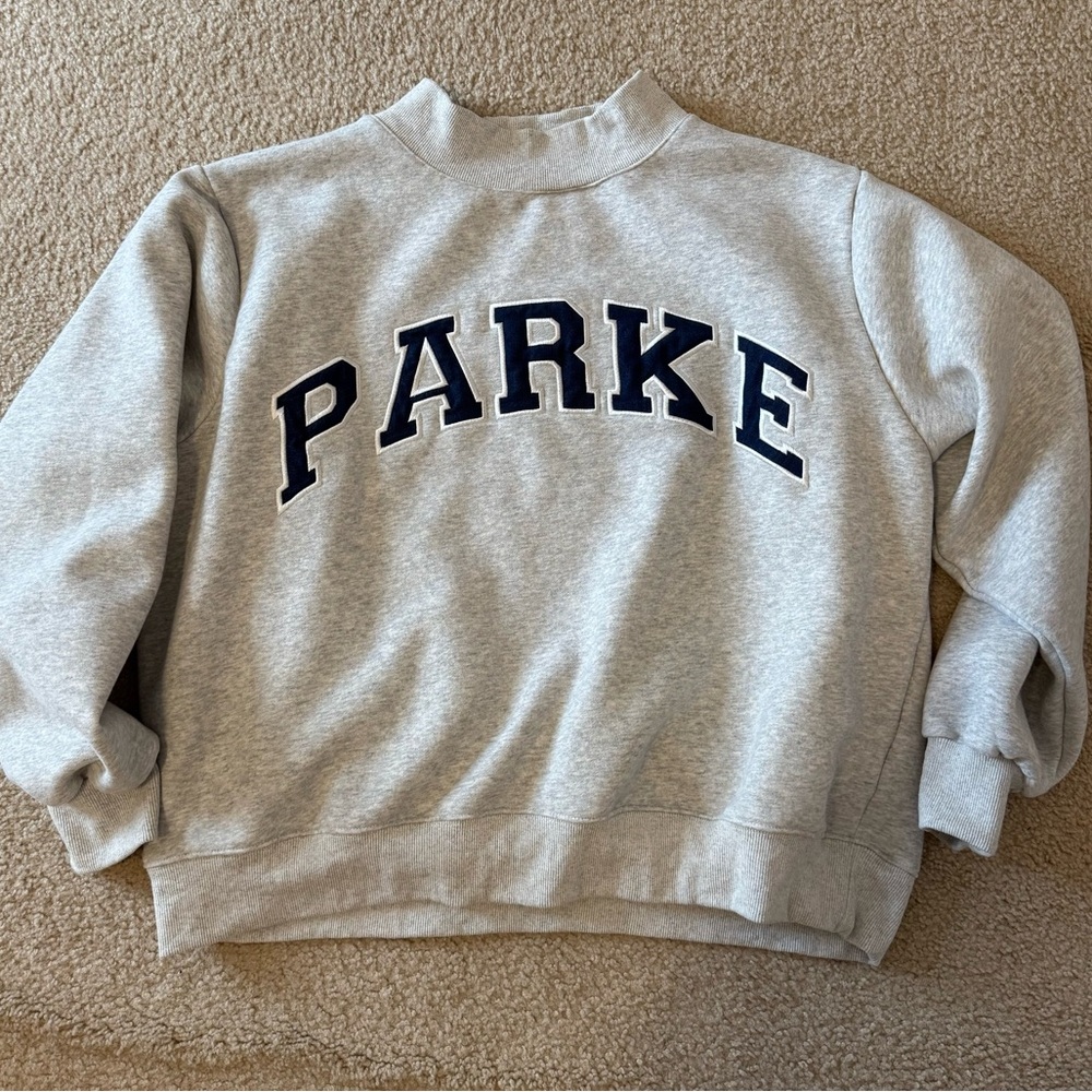 Parke Classic Grey + Navy Mockneck
